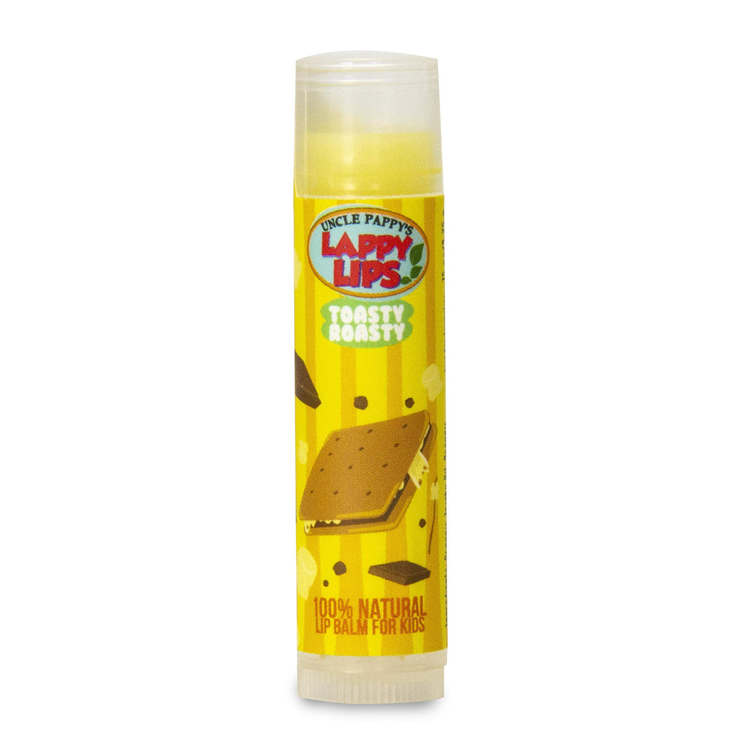 Just Bee Lappy Lips Organic Lip Balm for Kids – 6 Flavors, 100% Natural, Made in USA