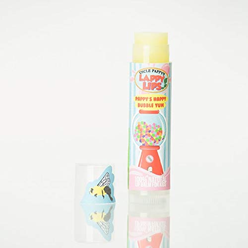 Just Bee Lappy Lips Organic Lip Balm for Kids – 4 Flavor Pack