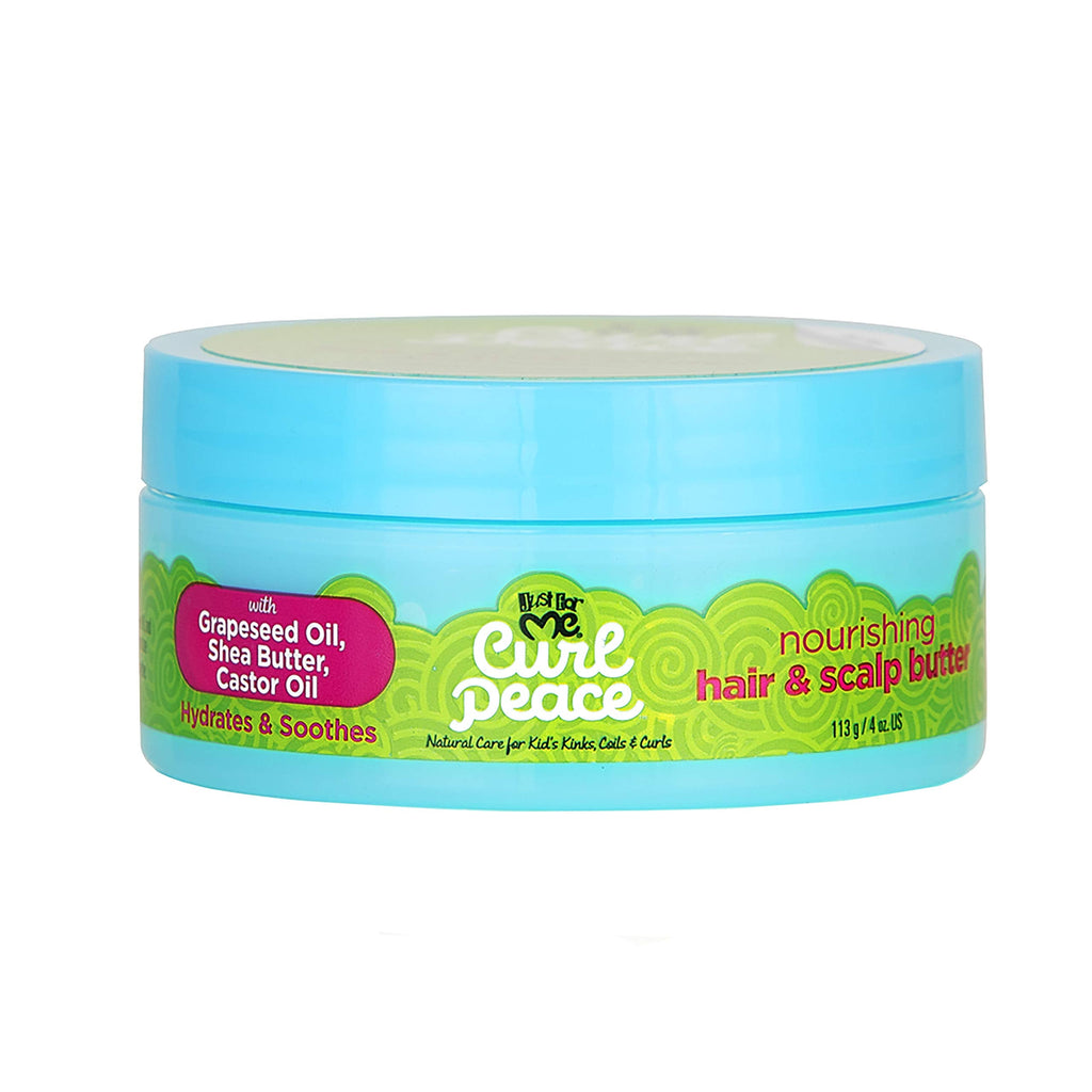 Just For Me Curl Peace Nourishing Hair & Scalp Butter (3 Pack) – Hydrates, Soothes & Protects Curls