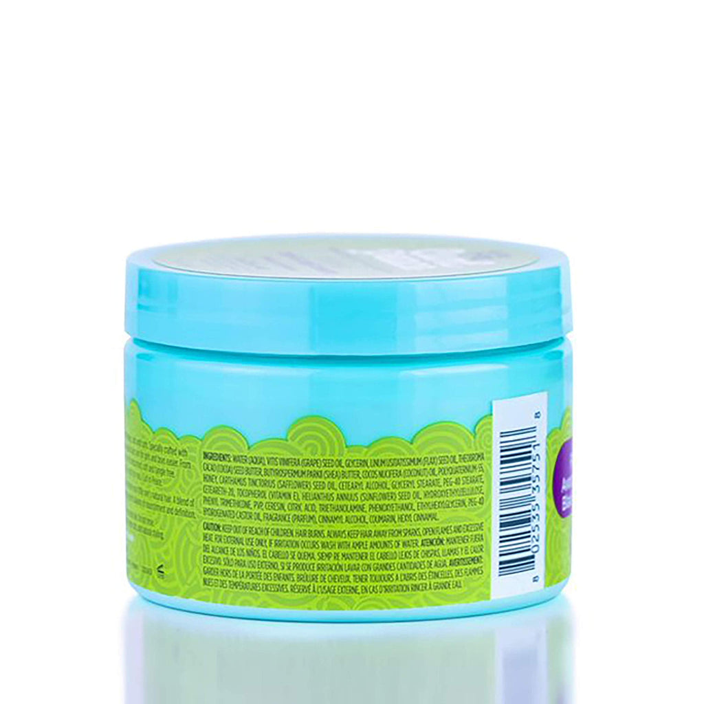 Just For Me Curl Peace Defining Curl & Coil Cream (3 Pack) – Holds & Hydrates with Flaxseed, Avocado & Castor Oil