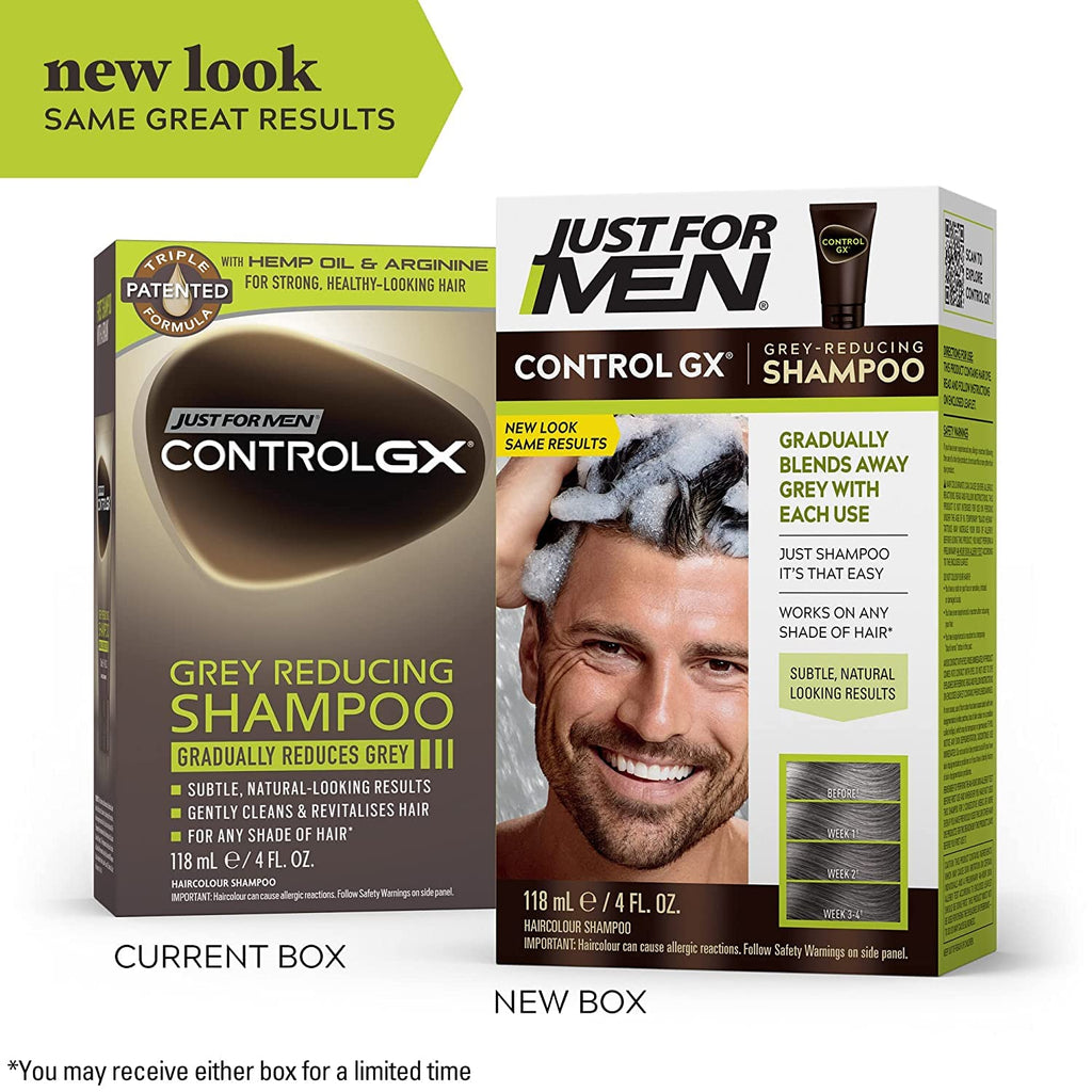 Just for Men Control GX Grey Reducing Shampoo – Blonde & Medium Brown