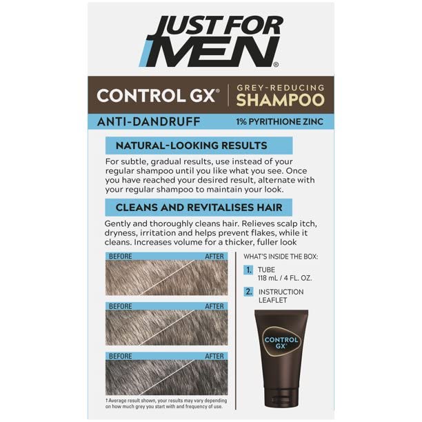 Just for Men Control GX Grey Reducing Shampoo – Blonde & Medium Brown