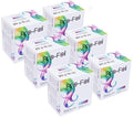 Just Home Pop Up Hair Highlighting Foils – Pre-Cut Aluminum Sheets (Pack of 6)