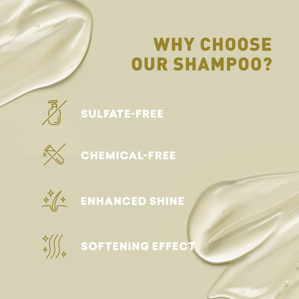 Just Nutritive Blonde Shampoo – Neutralizes Brassiness for Color-Treated Hair (8 oz)