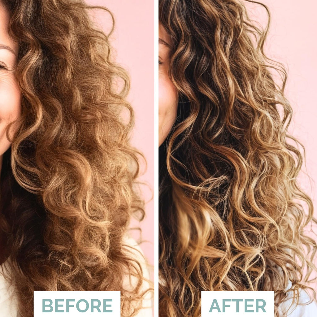 Just Nutritive Curly Hair Shampoo – Sulfate-Free Hydration, Frizz Control