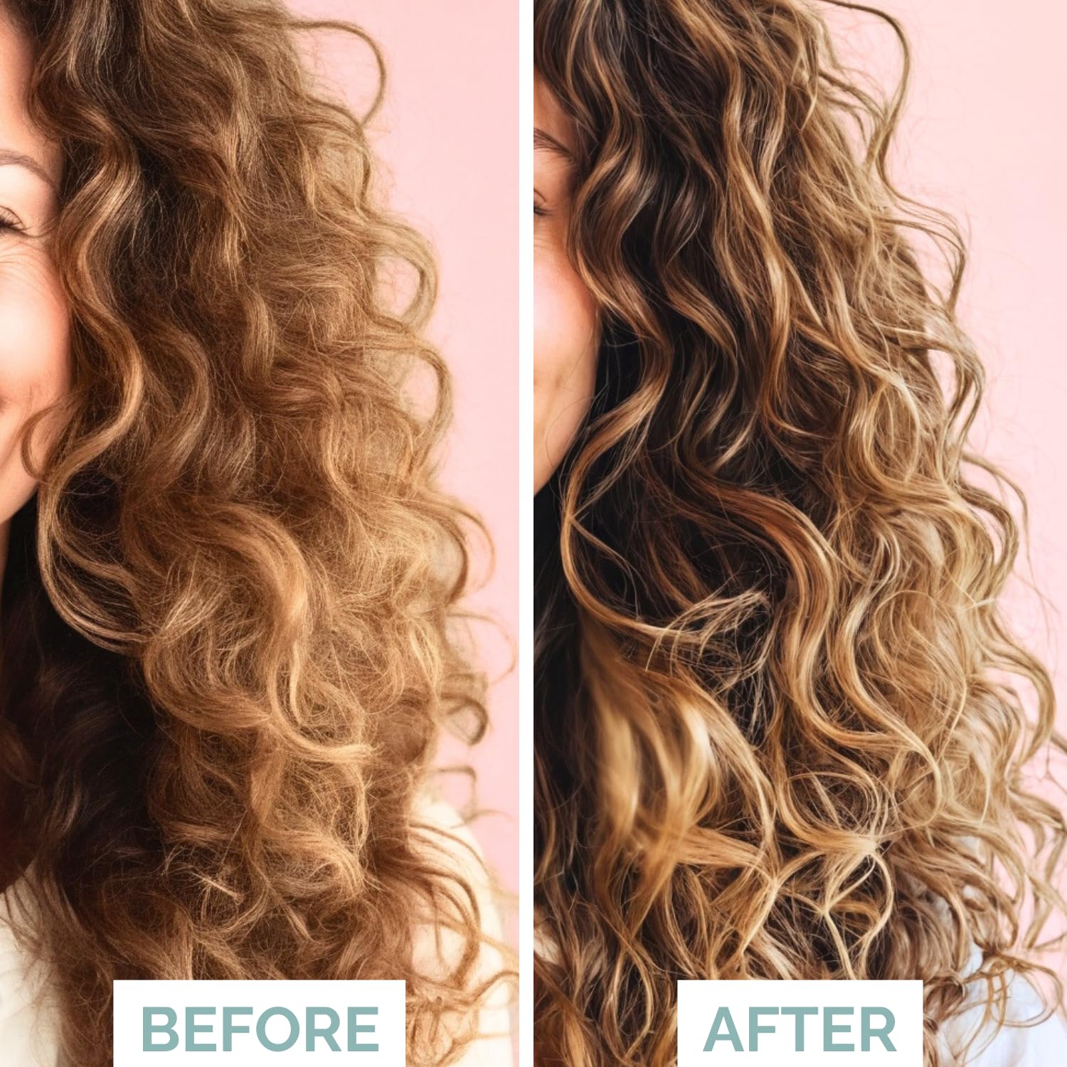 Just Nutritive Curly Hair Shampoo – Sulfate-Free Hydration, Frizz Control