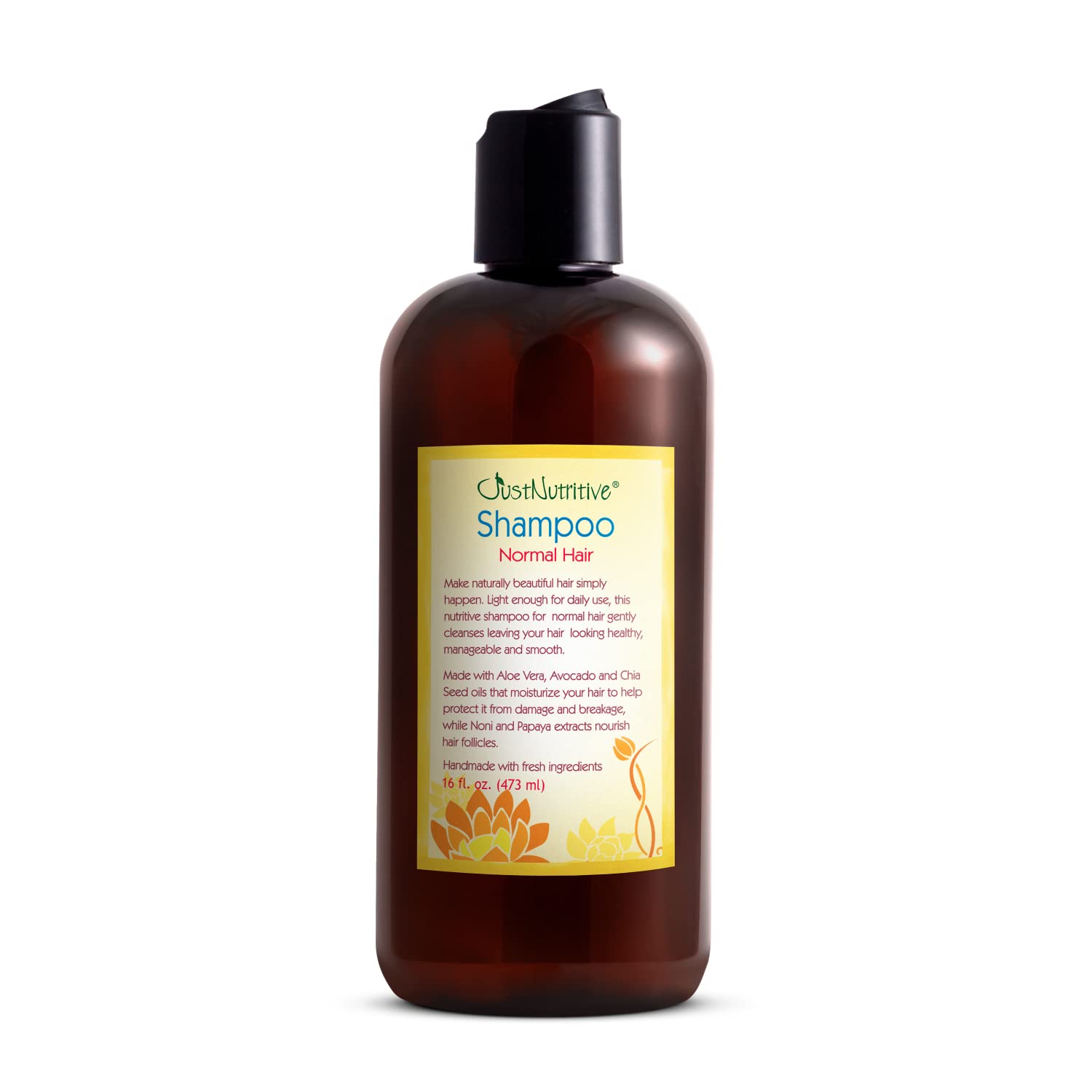 Just Nutritive Normal Hair Shampoo | Gentle Hydration for Normal Hair