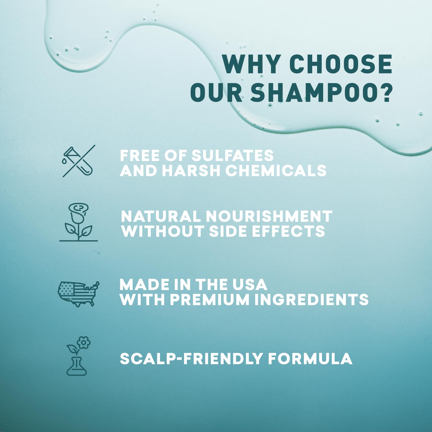 Just Nutritive Thin Hair Shampoo | Visibly Thicker Appearance | Natural Shampoo for Enhanced Volume 16 Fl Oz