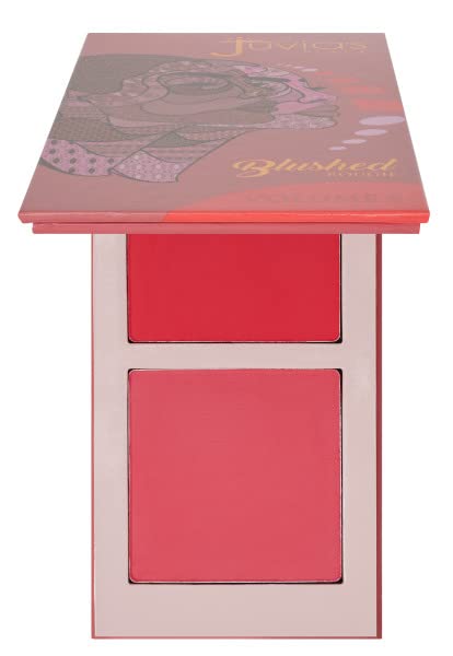 Juvia's Place Blushed Duo Blush Volume5 – Two-Tone, Buildable Pressed Mineral Powder for All Skin Tones
