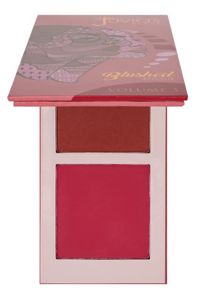 Juvia's Place Blushed Duo Blush Volume 3 – Two-Tone Pressed Mineral Powder