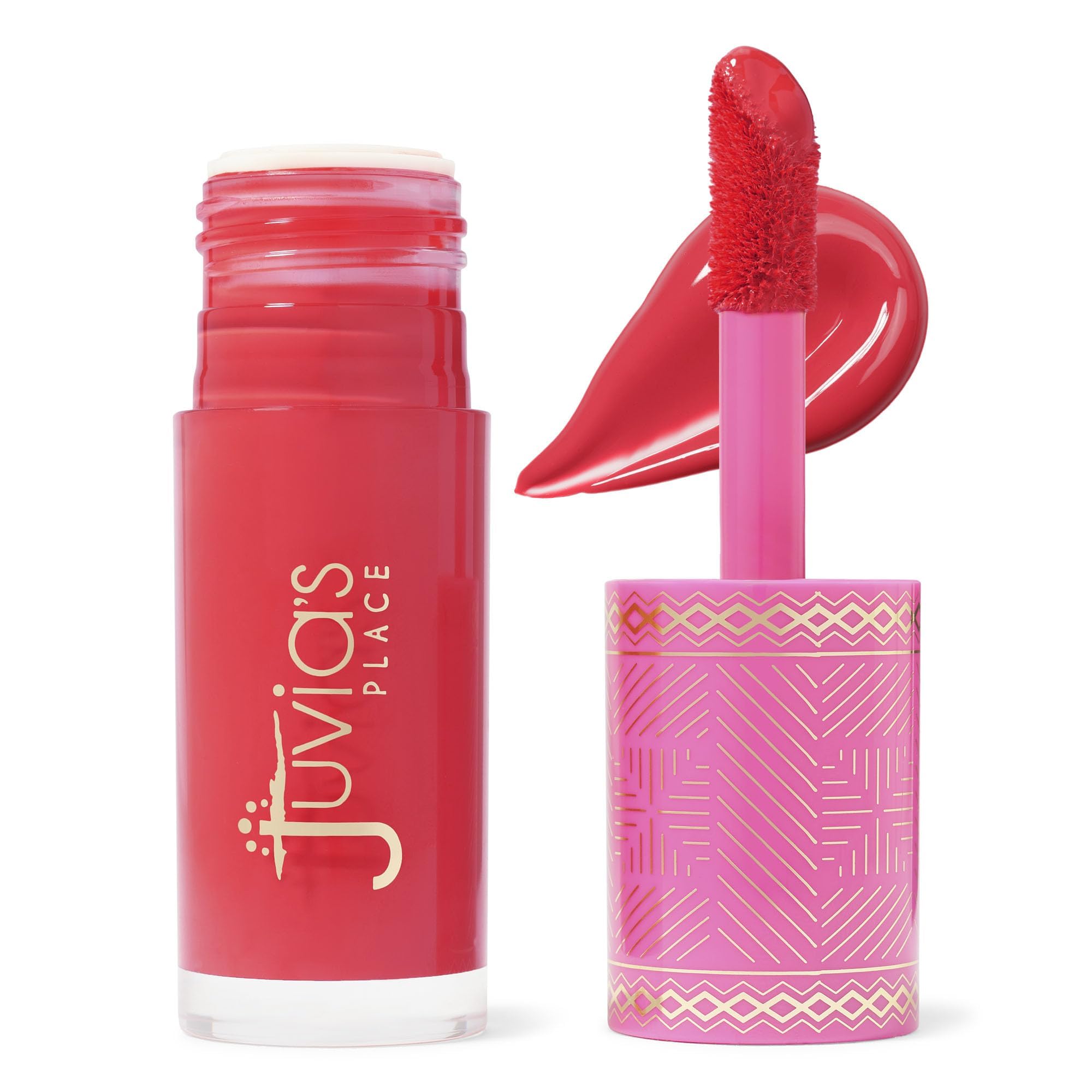 Juvia's Place Blushed Liquid Blush BarbieRose – Dewy Tint, Buildable Color, Long-Lasting Wear