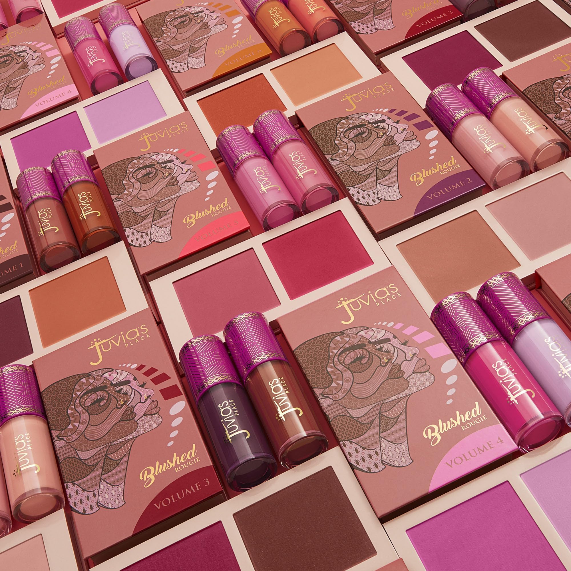Juvia's Place Blushed Liquid Blush BarbieRose – Dewy Tint, Buildable Color, Long-Lasting Wear