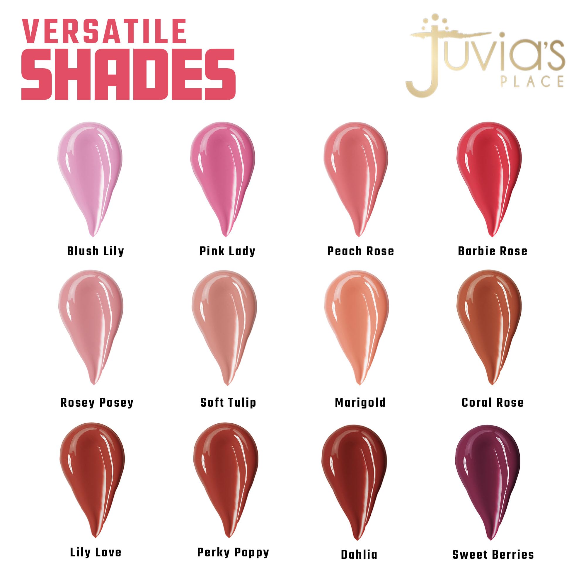 Juvia's Place Blushed Liquid Blush CoralRose – Dewy Tint, Long-Lasting Cheek Glow