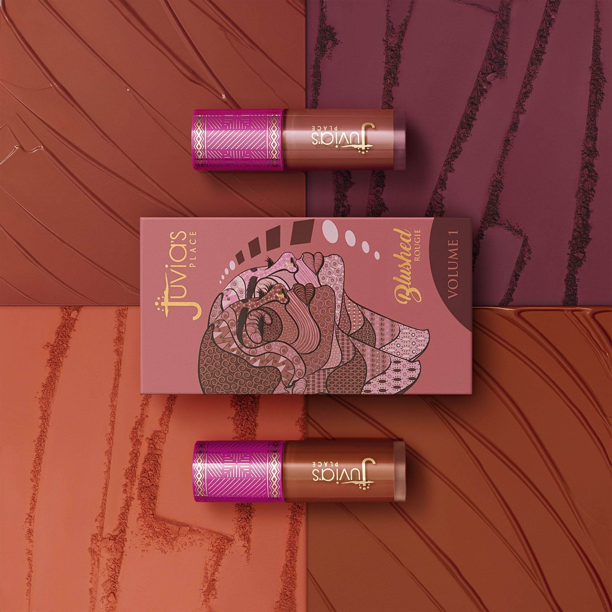 Juvia's Place Blushed Liquid Blush LilyLove – Dewy Tint, Buildable Color
