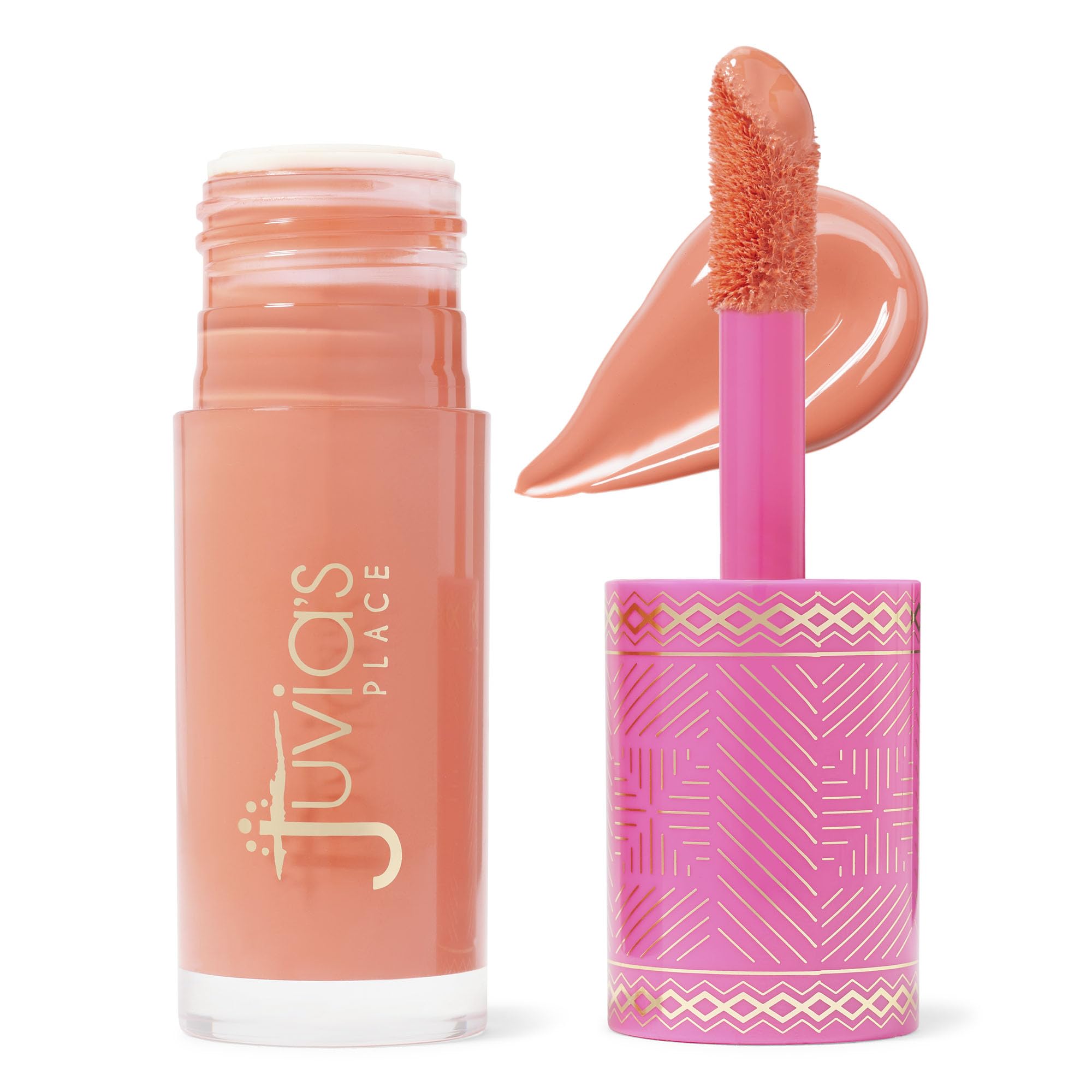 Juvia's Place Blushed Liquid Blush Marigold – Dewy Tint, Buildable Cheek Color