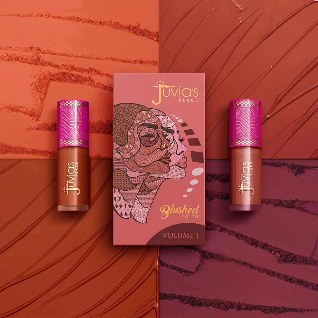 Juvia's Place Blushed Liquid Blush RoseyPosey – Dewy Tint Cheeks, Buildable Cream Blush