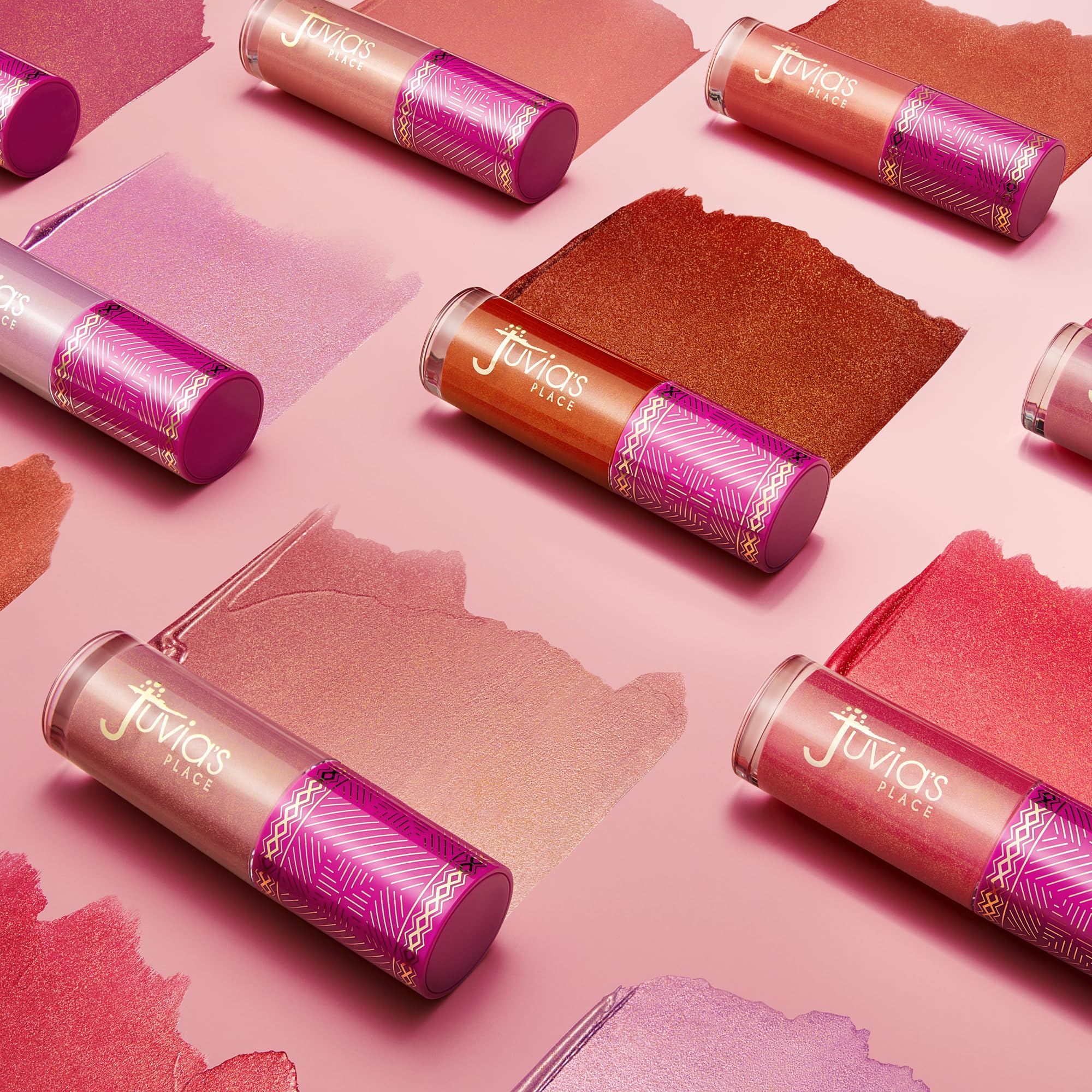Juvia's Place Blushed Liquid BlushLighter – Soft Tulip Glow, Luminous Peachy-Pink Radiance