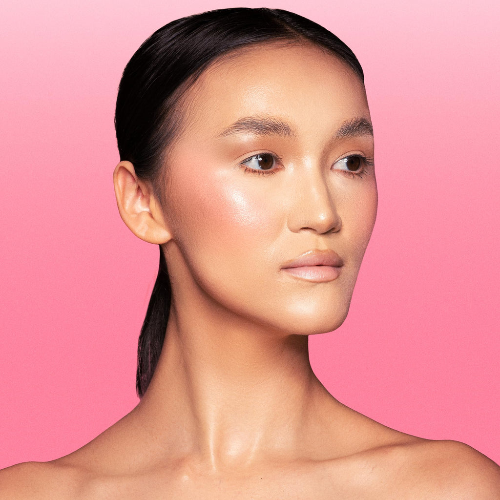 Juvia's Place Blushed Liquid BlushLighter – Soft Tulip Glow, Luminous Peachy-Pink Radiance