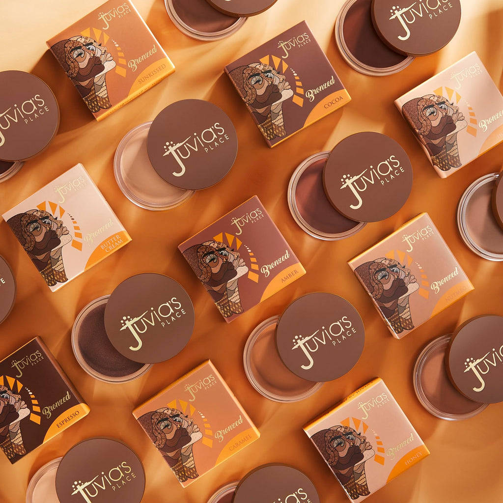 Juvia's Place Bronzed Cream Bronzer in Caramel – Buildable Cream Bronzer for Sun-Kissed Glow