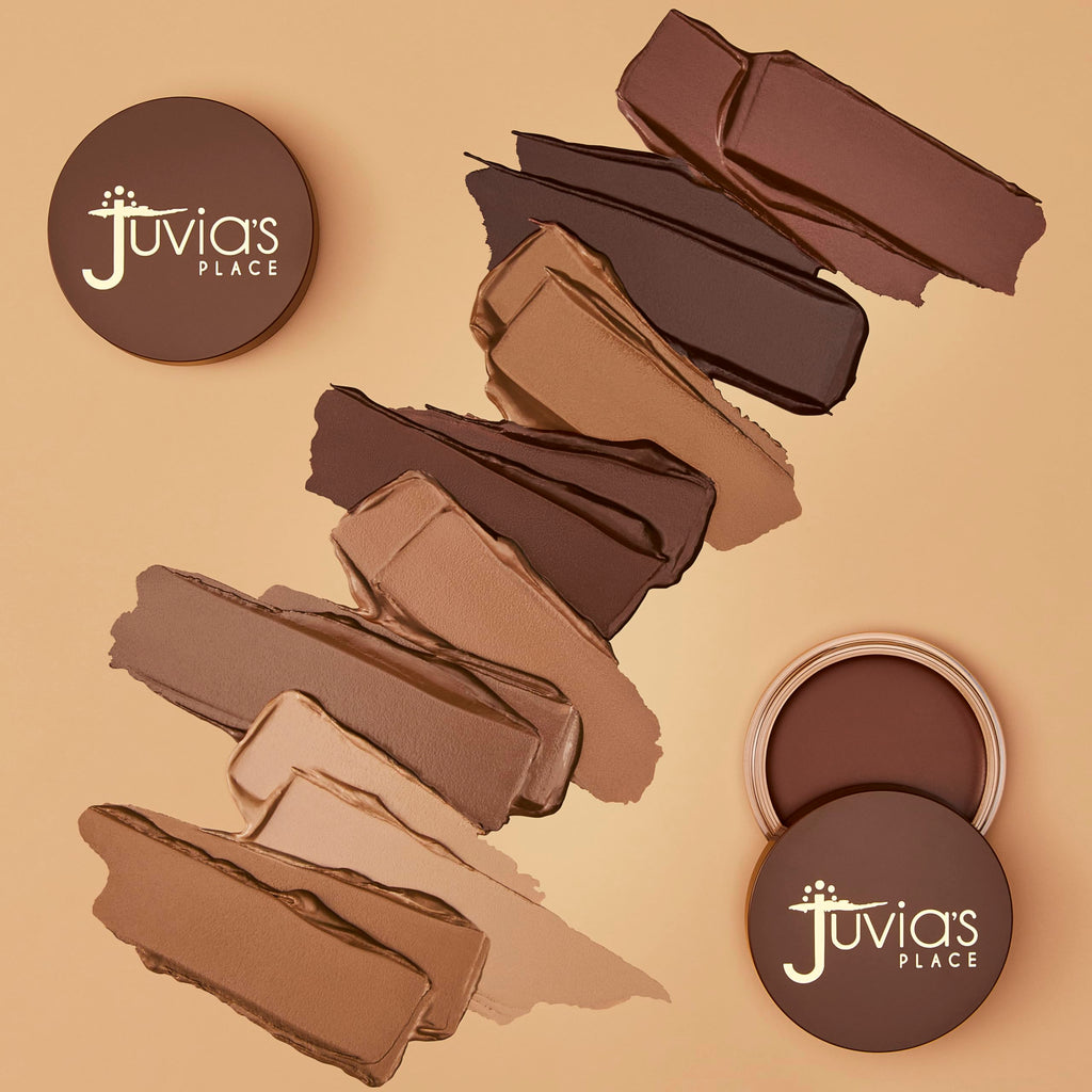 Juvia's Place Bronzed Cream Bronzer in Caramel – Buildable Cream Bronzer for Sun-Kissed Glow