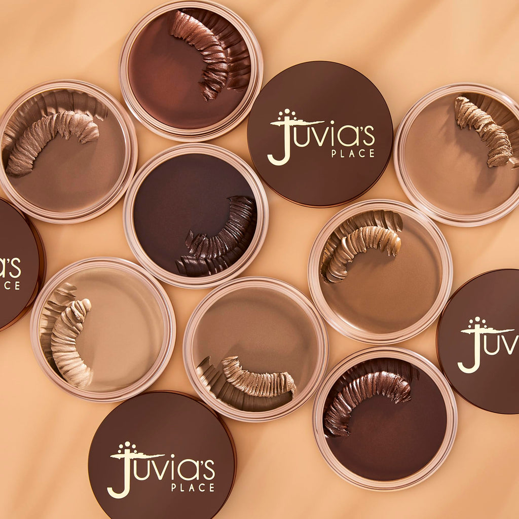Juvia's Place Bronzed Cream Bronzer in Caramel – Buildable Cream Bronzer for Sun-Kissed Glow