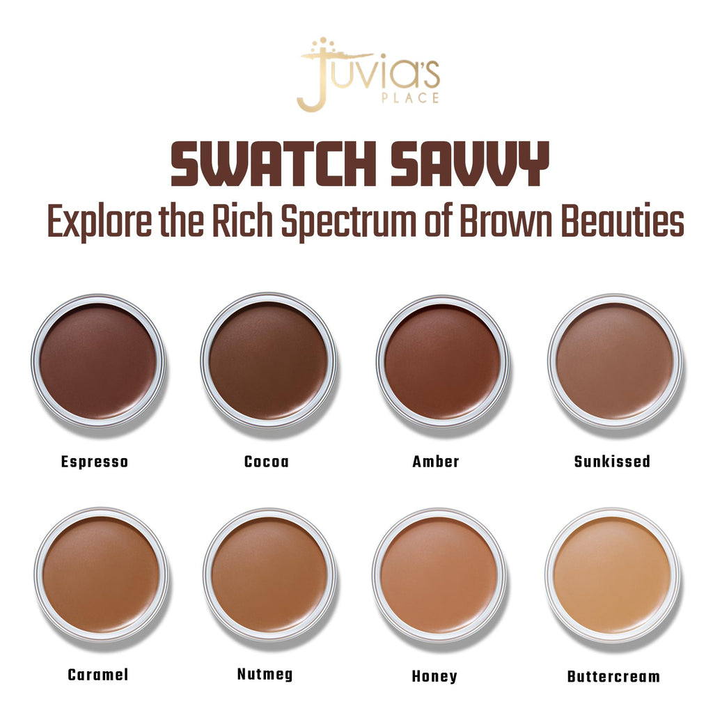 Juvia's Place Bronzed Cream Bronzer in Caramel – Buildable Cream Bronzer for Sun-Kissed Glow