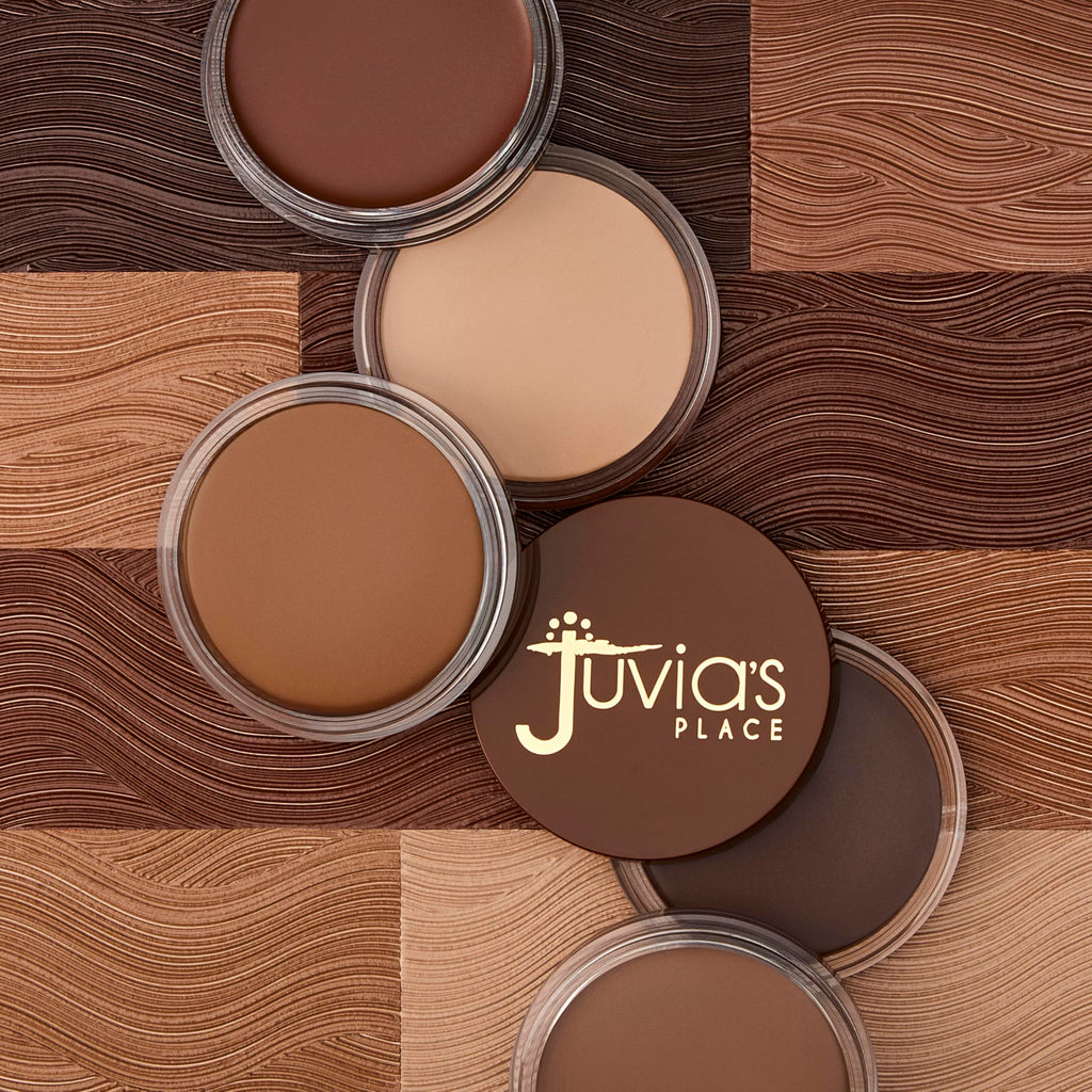 Juvia's Place Bronzed Cream Bronzer in Caramel – Buildable Cream Bronzer for Sun-Kissed Glow