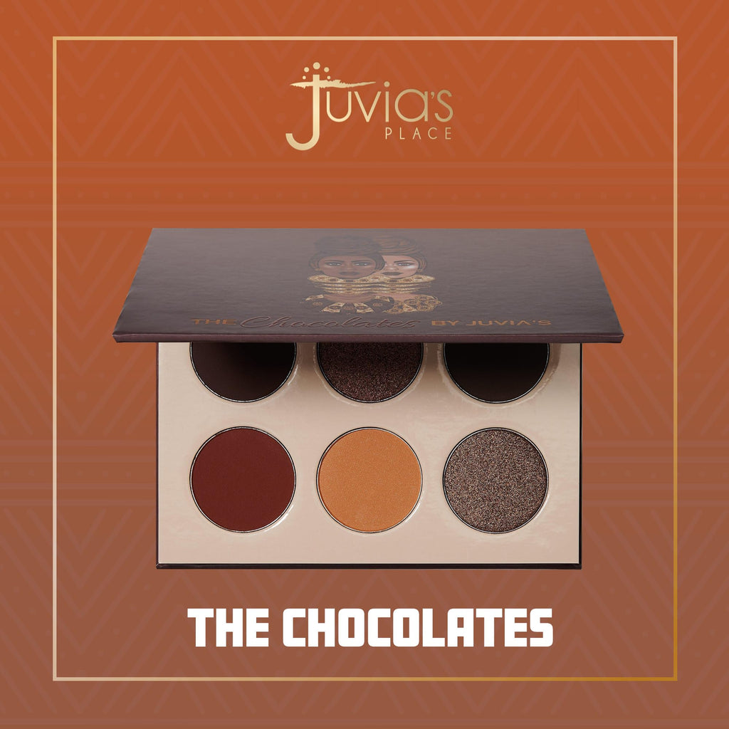 Juvia's Place The Chocolates Palette – Rich Tan & Auburn Shades (Shades of 6)
