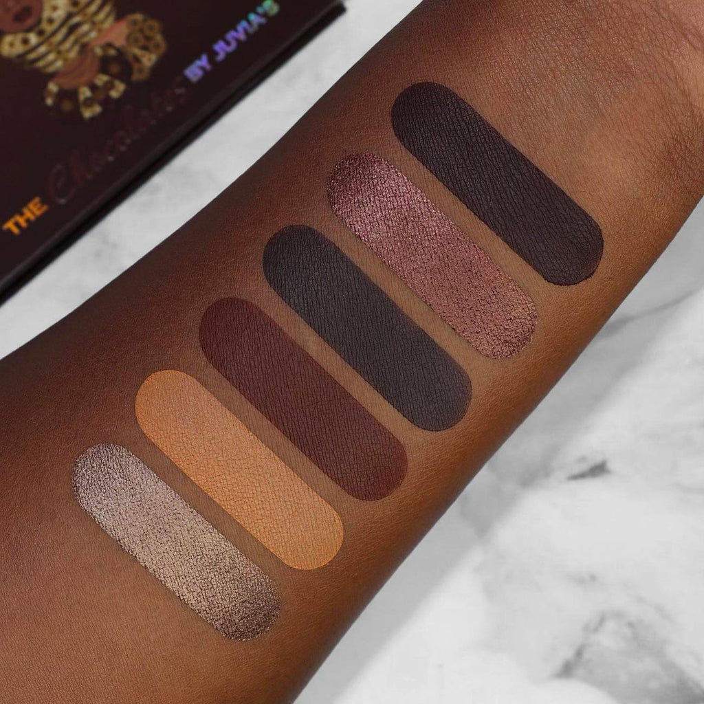 Juvia's Place The Chocolates Palette – Rich Tan & Auburn Shades (Shades of 6)