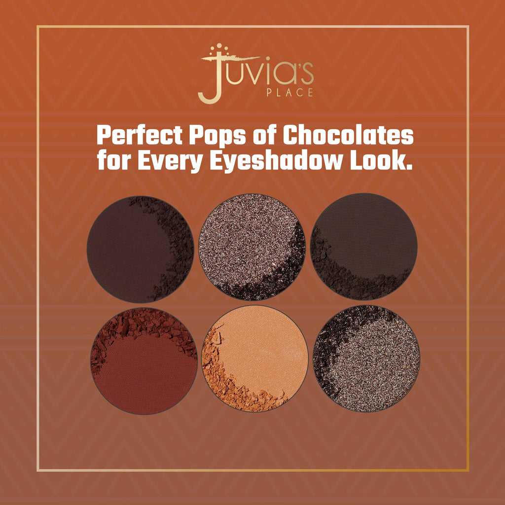 Juvia's Place The Chocolates Palette – Rich Tan & Auburn Shades (Shades of 6)