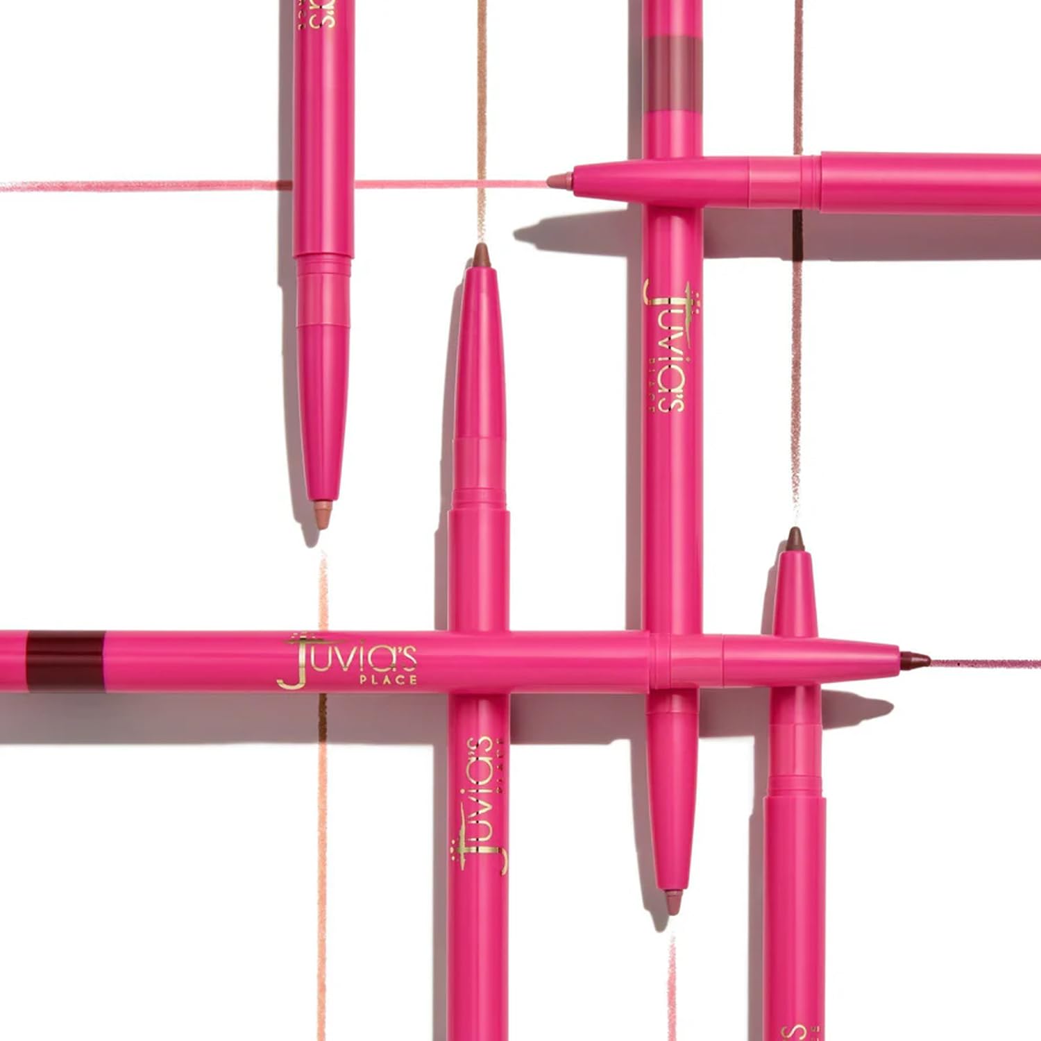 Juvia's Place Coffee Shop Luxe Lip Liner Brownie | Long-Lasting Matte Lip Pencil