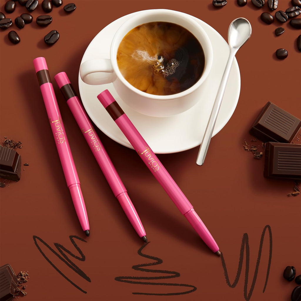 Juvia's Place Coffee Shop Luxe Lip Liner in Coffee Bean – Colorstay Matte Finish Lip Pencil