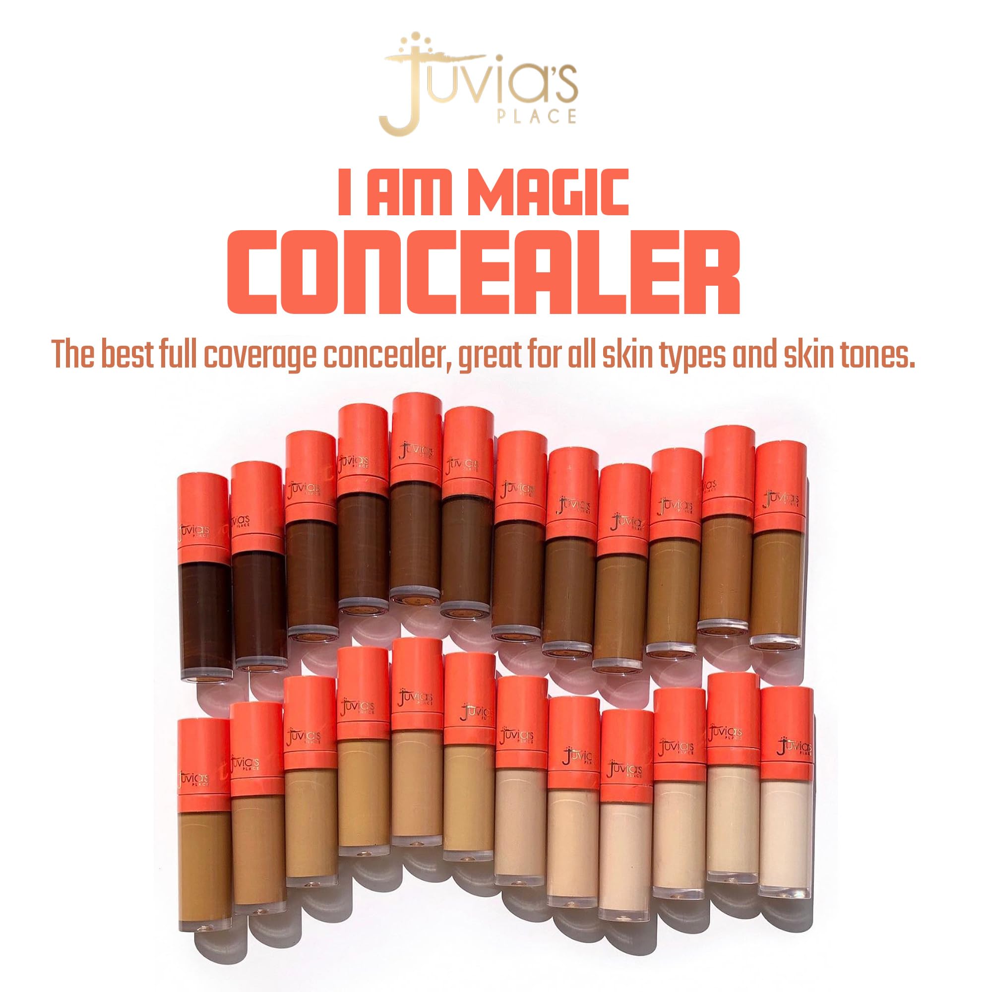 Juvia's Place I Am Magic Liquid Concealer J23 – Fair with Neutral Undertone | Hydrating, Waterproof, Full Coverage