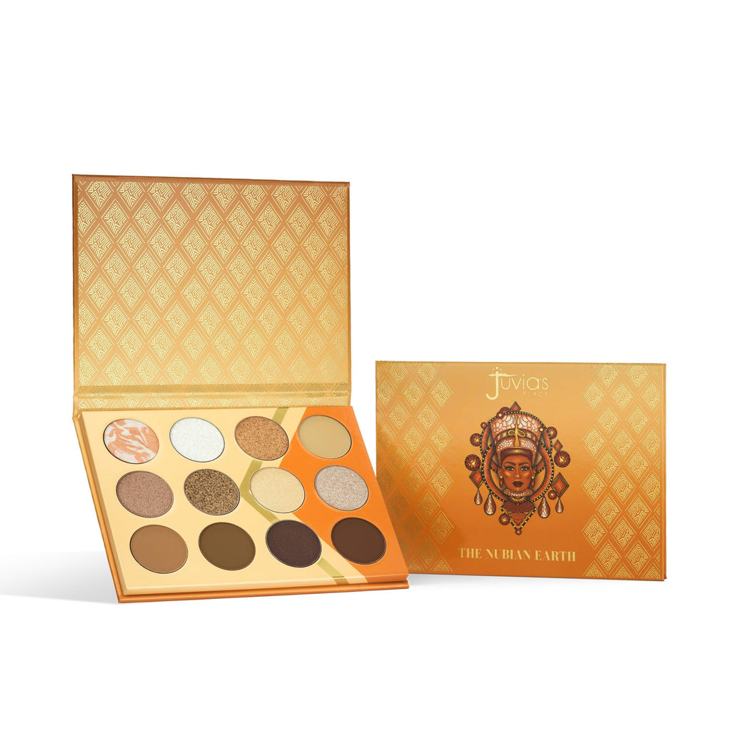 Juvia's Place Nubian Earth Palette - Universal Browns & Tans - Matte & Shimmer Pressed Pigments