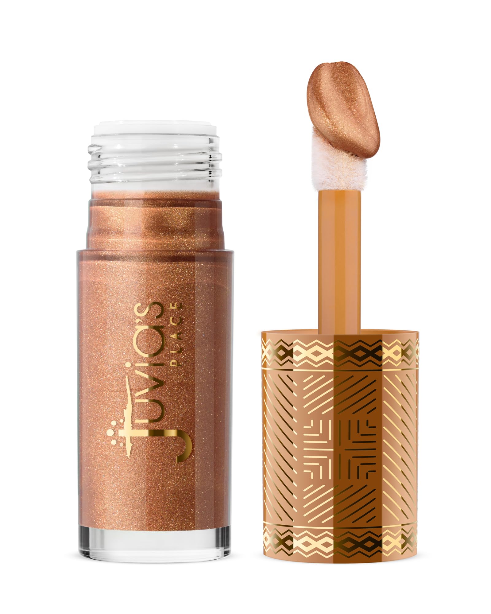 Juvia's Place Nubian Glow Liquid Luminizer – Bronze Glow | Buildable Face & Body Highlighter