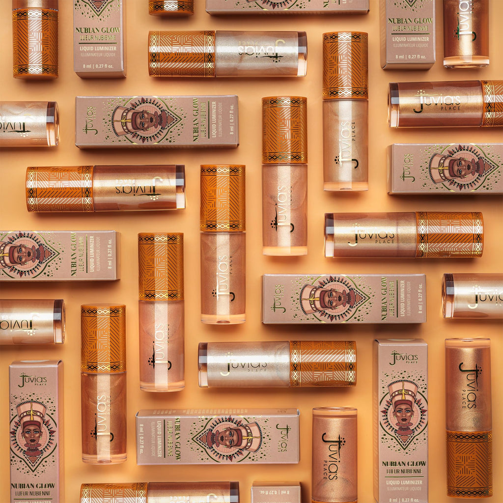 Juvia's Place Nubian Glow Liquid Luminizer – Bronze Glow | Buildable Face & Body Highlighter