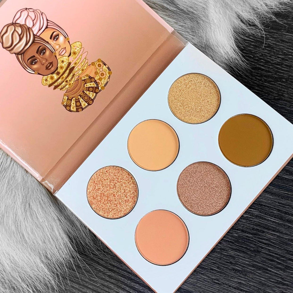 Juvia's Place Palette The Nudes - Neutral Hues, Matte & Shimmer Eyeshadows (Pressed) | Shades of 6