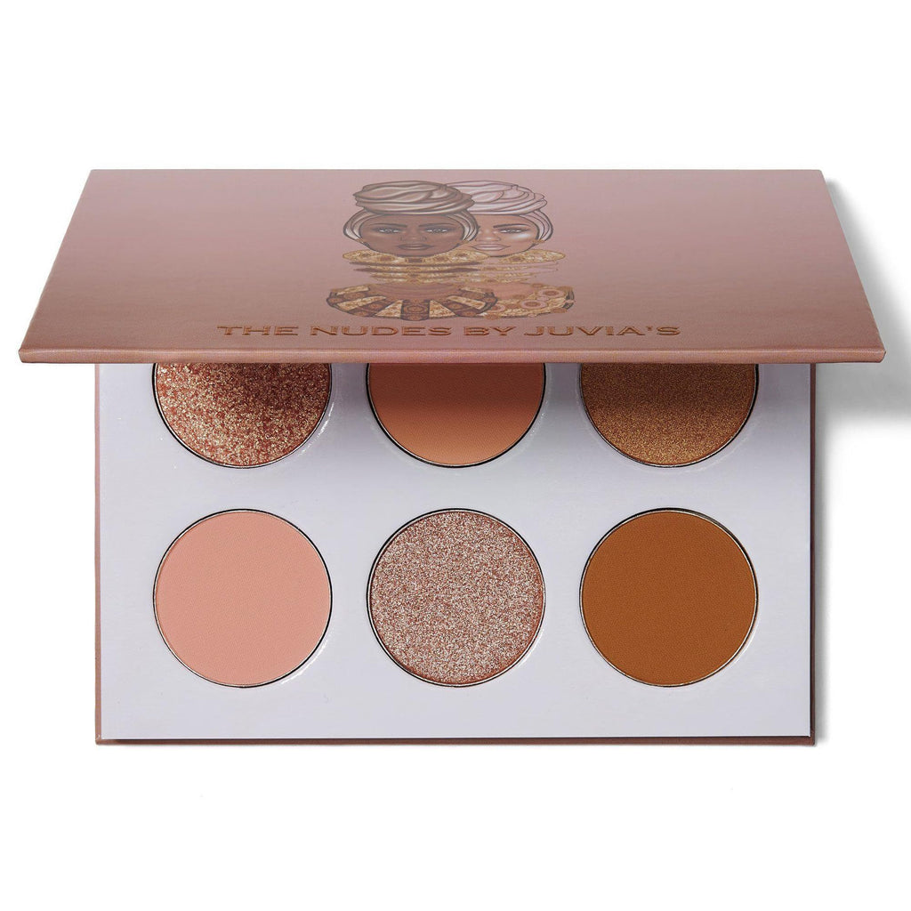 Juvia's Place Palette The Nudes - Neutral Hues, Matte & Shimmer Eyeshadows (Pressed) | Shades of 6