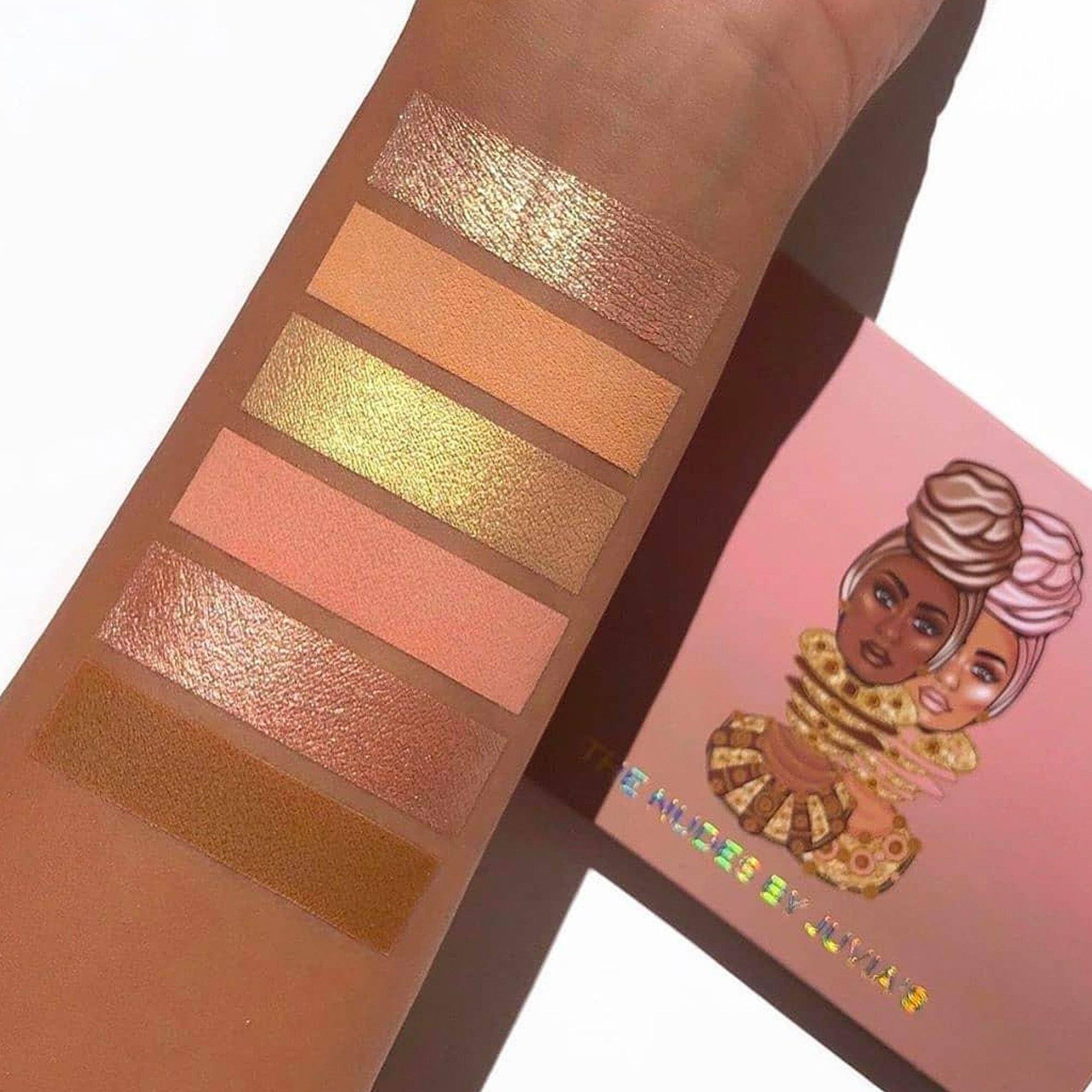 Juvia's Place Palette The Nudes - Neutral Hues, Matte & Shimmer Eyeshadows (Pressed) | Shades of 6