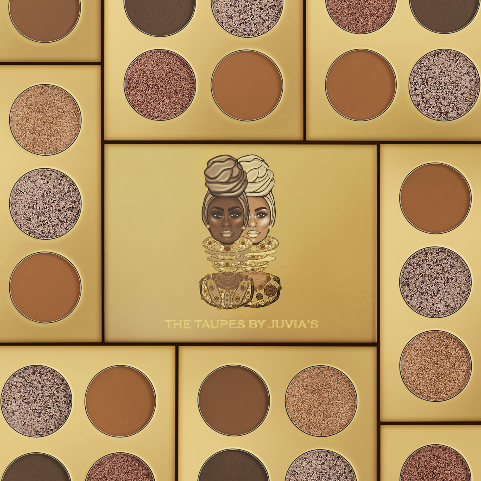 Juvia's Place Palette The Taupes – Six-Shade Nude Browns Eye Shadow Palette