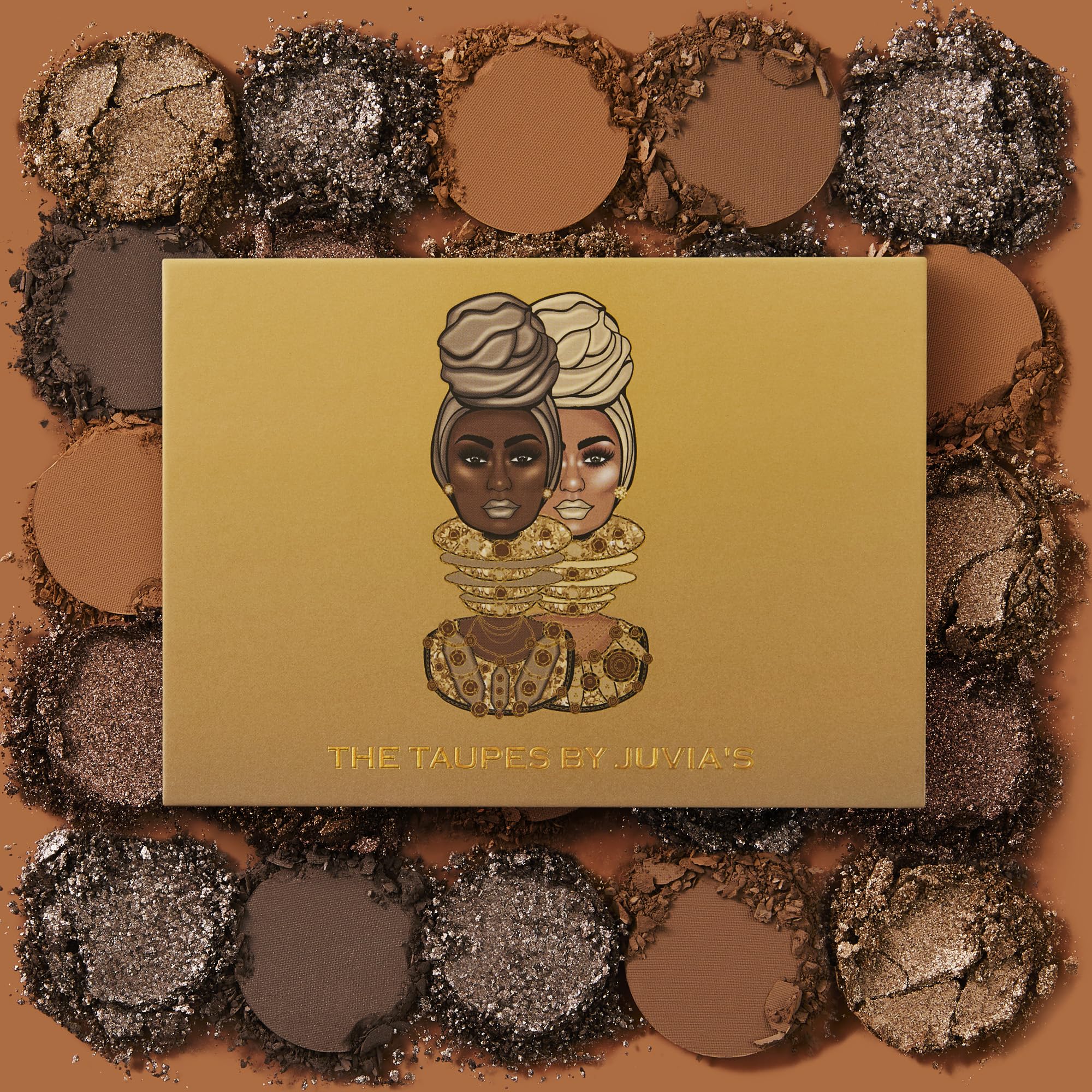 Juvia's Place Palette The Taupes – Six-Shade Nude Browns Eye Shadow Palette