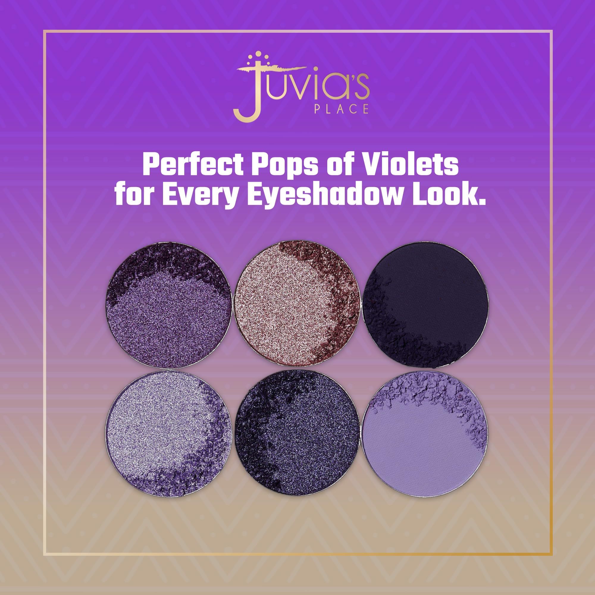 Juvia's Place The Violets Eyeshadow Palette – Rich Pigment & Versatile Shades