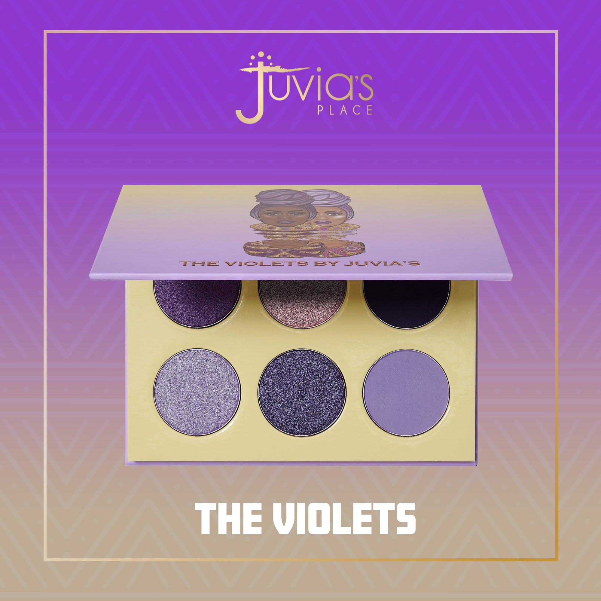 Juvia's Place The Violets Eyeshadow Palette – Rich Pigment & Versatile Shades