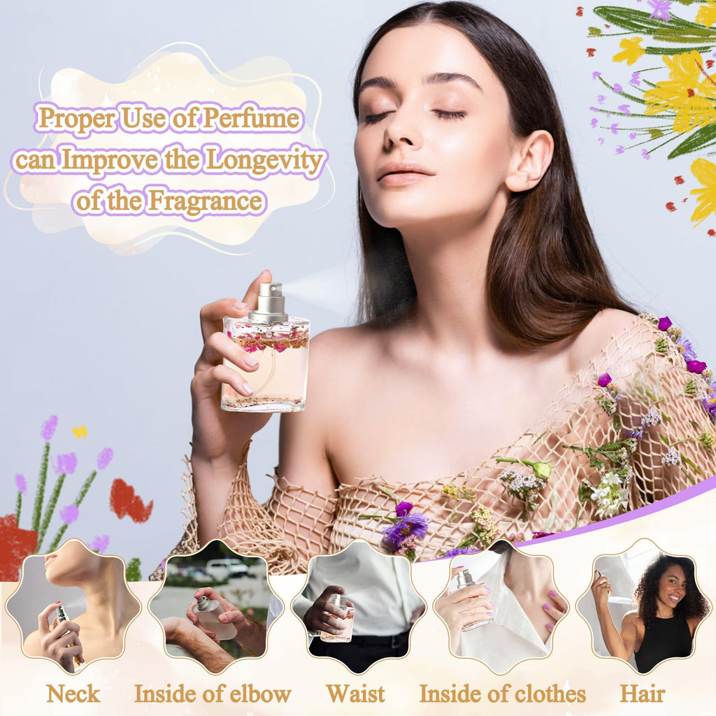 JUYRLE Perfume Making Kit – DIY Roller Perfume Set for Women | Create Your Own Scent
