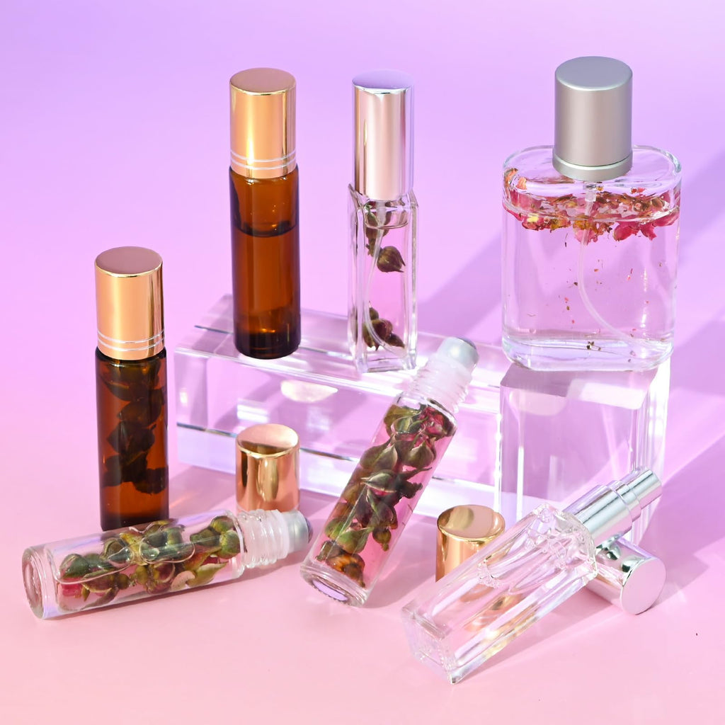 JUYRLE Perfume Making Kit – DIY Roller Perfume Set for Women | Create Your Own Scent