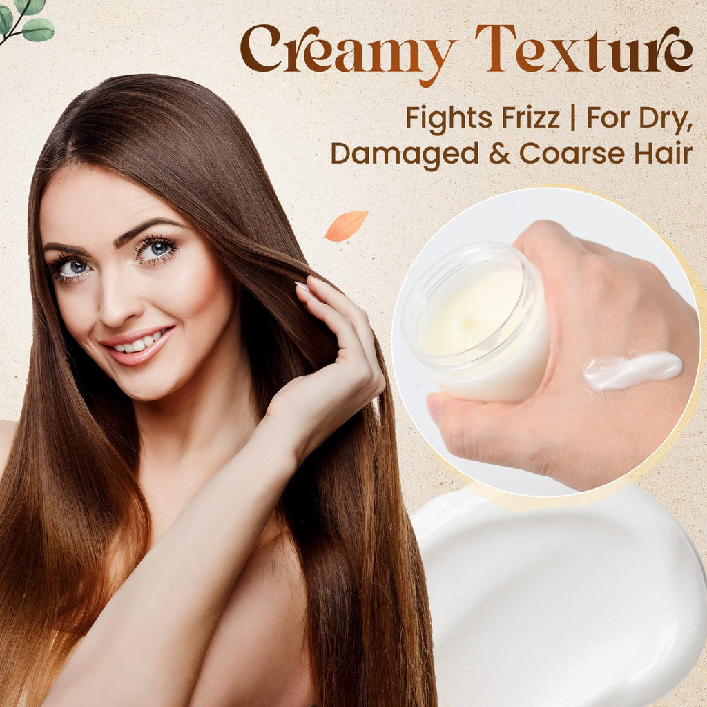 JUYRLE Hair Mask Making Kit – DIY Hair Conditioner with Shea Butter, Sweet Almond Oil & Coconut Oil