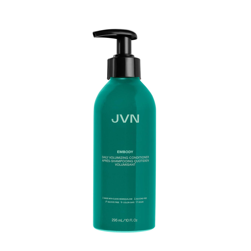 JVN Embody Volumizing Conditioner – Fuller Hair, Shine & Moisture, 10 Fl Oz