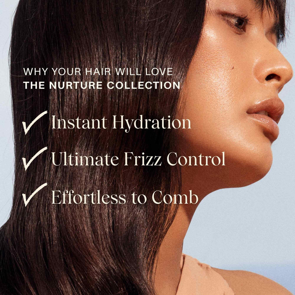 JVN Nurture Hydrating Shampoo & Conditioner Set – Detangles & Softens Hair, Color Safe, 20 oz