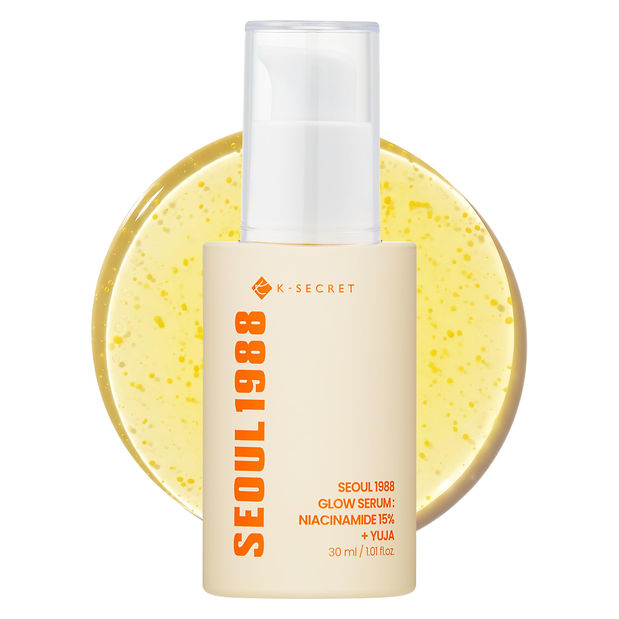 K-SECRET SEOUL 1988 Niacinamide Glow Serum – 15% Niacinamide + Yuja (30ml)
