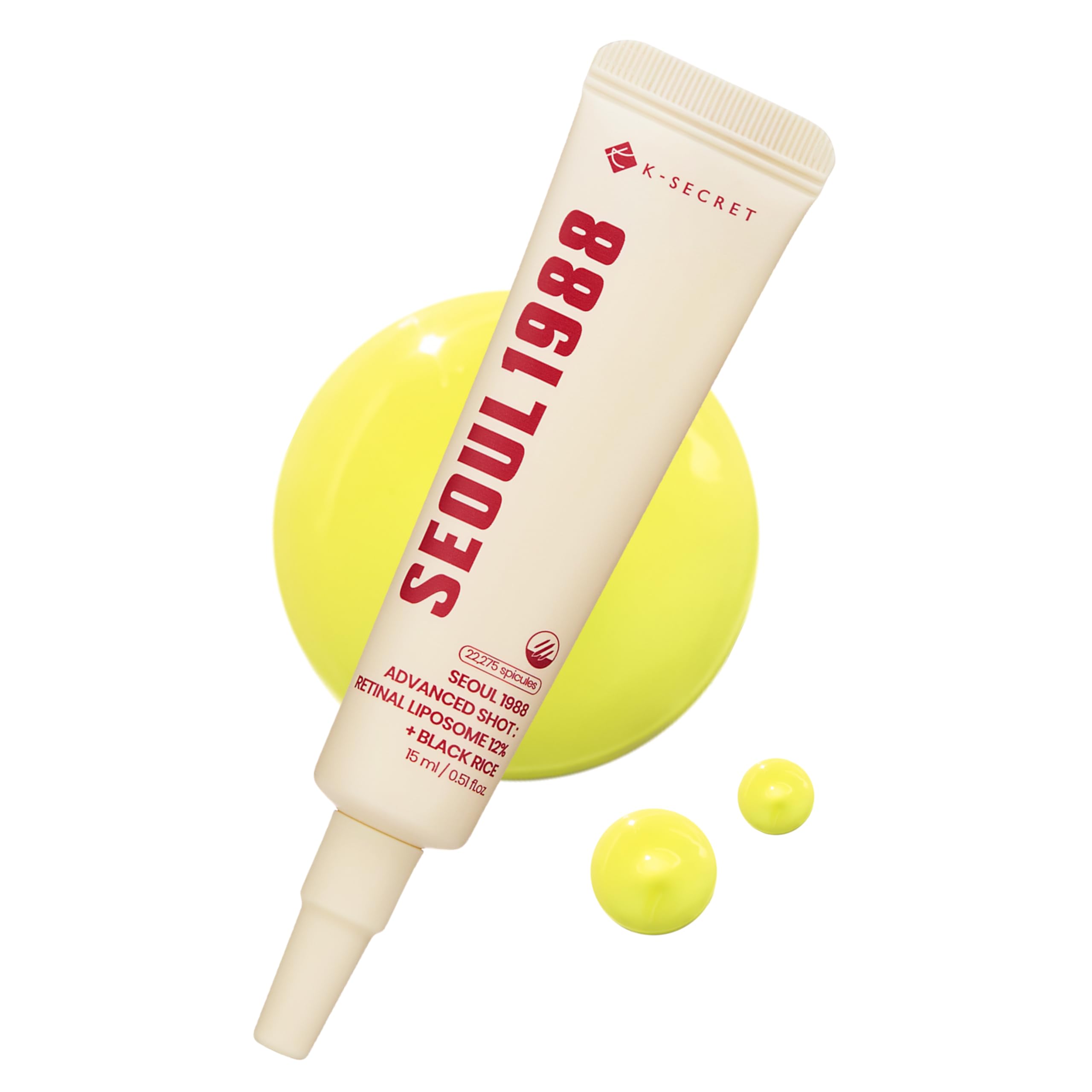K-SECRET SEOUL 1988 Retinal Advanced Shot – 12% Retinal Liposome Serum, 15ml